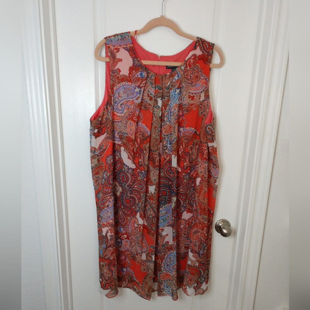Jessica Howard Dress, 20W, coral